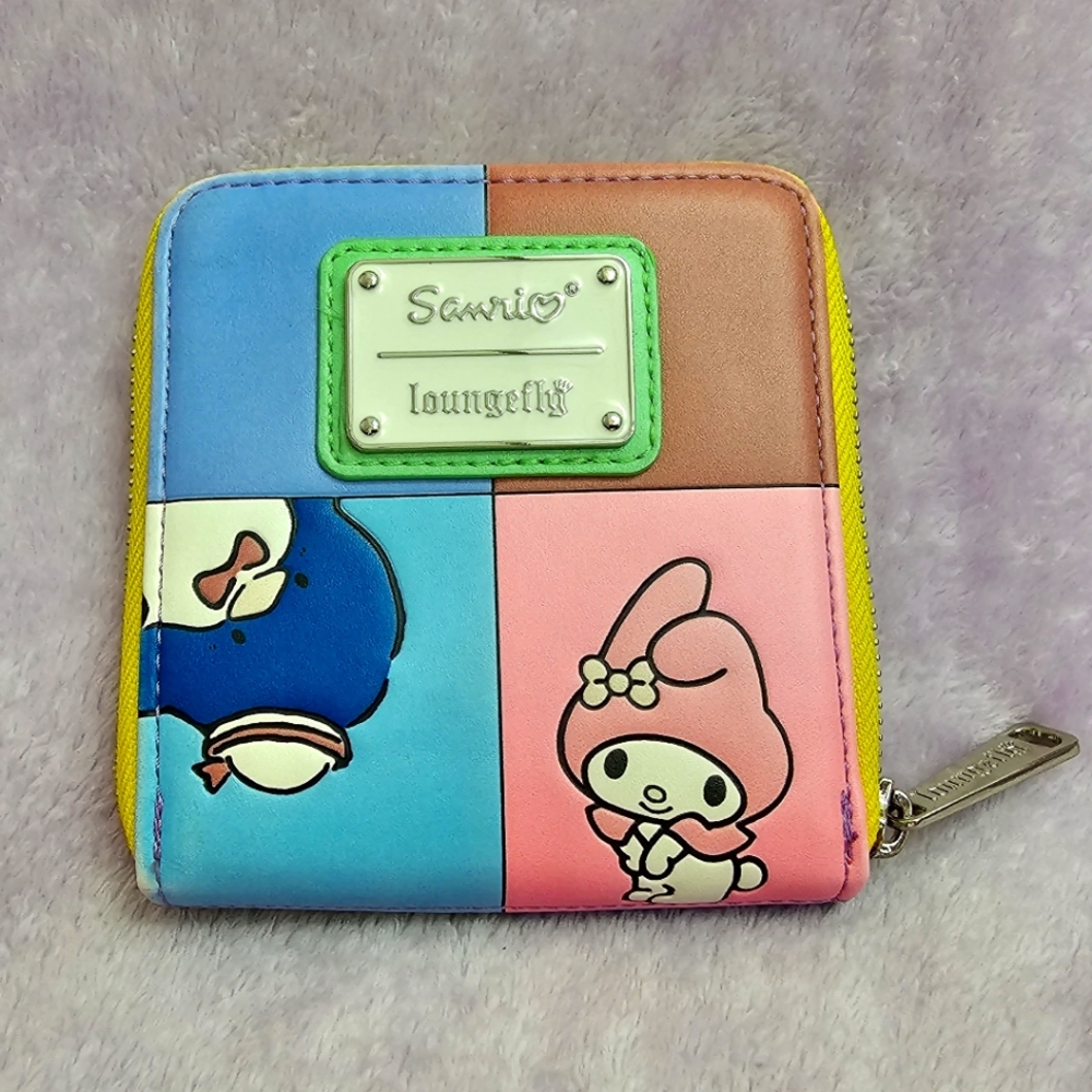 Loungefly Sanrio Color Block Wallet Like New